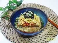 야식추천! 도토리묵 밥