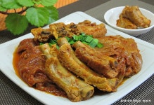 등갈비김치찜