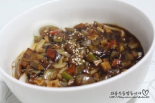 엄마표 우동짜장면