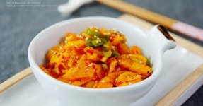 단무지무침