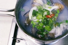 불맛나는 쭈꾸미볶음과 모시조개탕