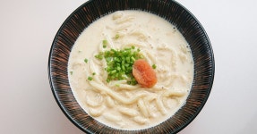 명란 크림 우동 만들기