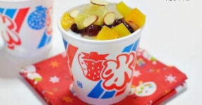 추억의 팥빙수, 컵빙수 만들기