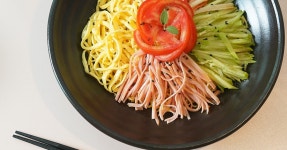 시원하게 먹는 중화냉면(히야시츄카)
