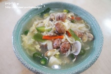 바지락 칼국수 황금레시피