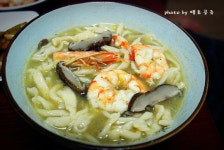 해물 손칼국수 & 새우 소금구이
