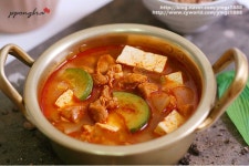 애호박 돼지고기 찌개