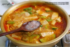 애호박 돼지고기 찌개