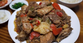 맛있고 폼나는 갈비찜닭