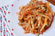 백종원 무생채 새콤매콤 밑반찬!