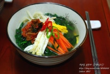 간단한 주말별미 - 잔치국수