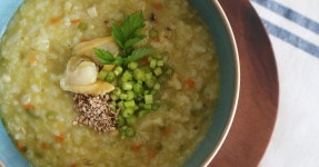 바지락 돌미나리 죽