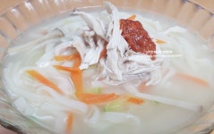 닭칼국수 만들기