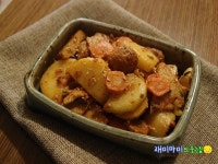 감자어묵조림/어묵감자조림:백선생순두부양념장은 순두부찌개만 끓이는 게 아니었으니,,,