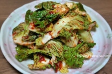 봄동 겉절이 양념 만드는 법 봄나물반찬