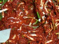 칼국수 생각나는 배추 겉절이 만드는법 / 찹쌀풀 쑤기