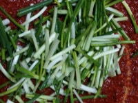 칼국수 생각나는 배추 겉절이 만드는법 / 찹쌀풀 쑤기