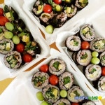 [봄나물도시락]두릅김밥과 돌나물참치김밥