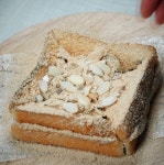 집에서 간편하고 저렴하게 맛보는 한국식 디저트! 인절미토스트