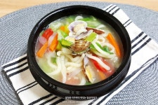 비오는날에는 바지락칼국수 만들기,칼국수황금레시피
