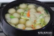 ◆ 감자옹심이 만드는 법~~ ◆ ~감자로 만든 수제비~쫀득쫀득하다 ~