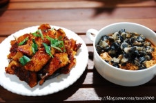 두부쌈장, 우렁쌈장으로 푸짐한 쌈밥 한상~!!