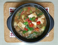 엠에스지를 넣은 초간단 된장찌게입니다