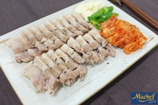 통삼겹수육보쌈 만들기. 타진냄비로 만들어요