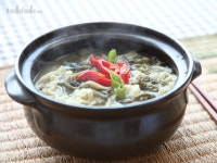 시래기 멸치 칼국수