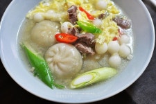 떡만두국 만들기 조랭이떡 만두국