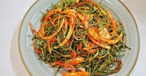봄나물요리 세발나물초무침 삼겹살이랑 먹으니까 꿀맛이네 ~ 봄나물요리 세발나물초무침 삼겹살이랑 먹으니까 꿀맛이네 ~ 