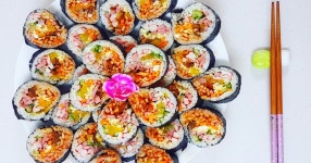 속이 꽉찬 ♡ 맛있는 김밥 만들기