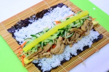 [김밥 시리즈] 소풍 필수품 나들이 김밥메뉴 야채유부김밥