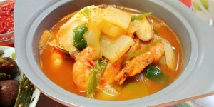 「황금레시피」 얼큰 시원한 국물이 일품인 대하탕