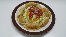 간단 비빔만두~*