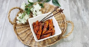 겉은 바삭! 속은 쫀득! 기름떡볶이