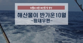 해산물이 반가운 10월, 모두 대하먹으러 가새우~♥
