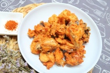 집에서 통닭 맛있게 튀기기