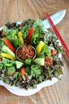 백종원 참치쌈장 으로 상추쌈밥 - 딸에게#