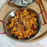 갑오징어볶음(삼겹살을 넣은 오삼불고기에요)