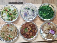 냉파, 집에 있는 식재료로 만든 밑반찬