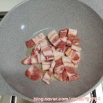 갑오징어볶음(삼겹살을 넣은 오삼불고기에요)