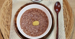 단팥죽 만들기