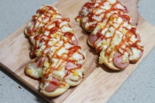 소세지빵만들기, 낙엽모양피자빵 너무맛나요