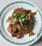 대패 삼겹살 간장볶음