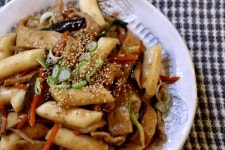 궁중떡볶이 레시피 간장으로 맛있게 만들기