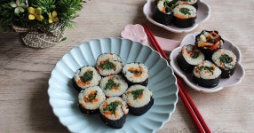 봄나물 김밥 - 딸에게#