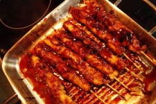 야식으로 딱 좋은 튀김닭꼬치 맛의 비법