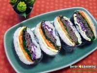 육우 봄소풍도시락/불고기 보자기김밥 육우 봄소풍도시락/불고기 보자기김밥 
