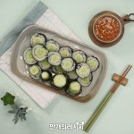 [korean food] cucumber gimbap